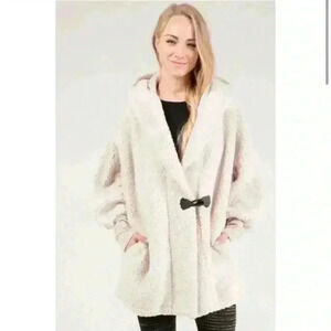 Fuzzy Teddy Oversized Coat